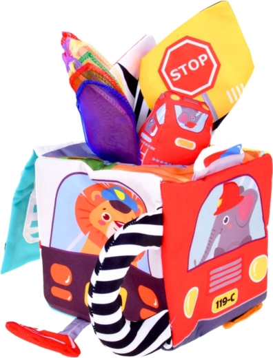 Thema met auto’s en borden dat al spelend leert