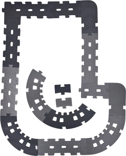 Nido nido schuimpuzzel X rail