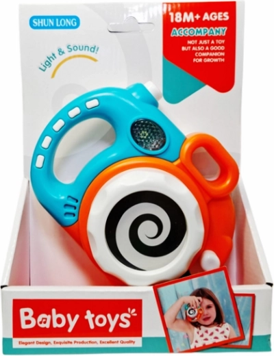 Interactieve kinder­camera met licht en geluid