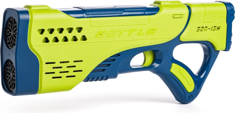 Woobly Boobly Double Bubble blaster – dubbele bubbelspeelgoedpistool met USB-opladen