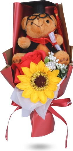 Teddybeer voor de pas afgestudeerde