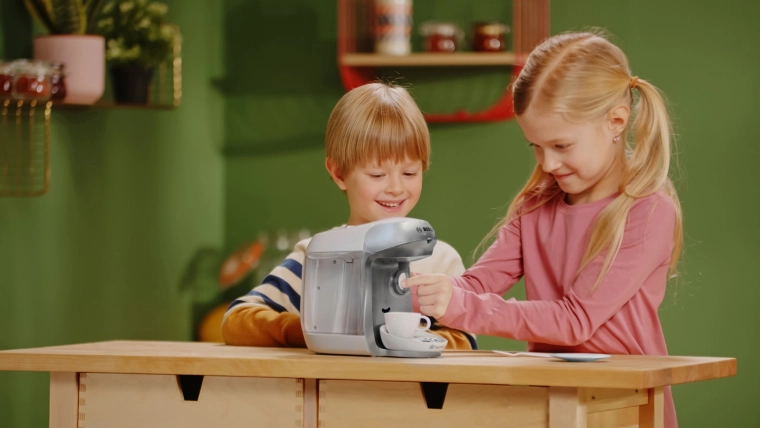 Complete baristaset in de verpakking