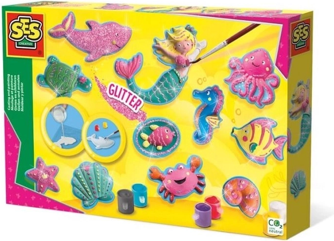 SES Creative gipsafgietsels zeefiguurtjes