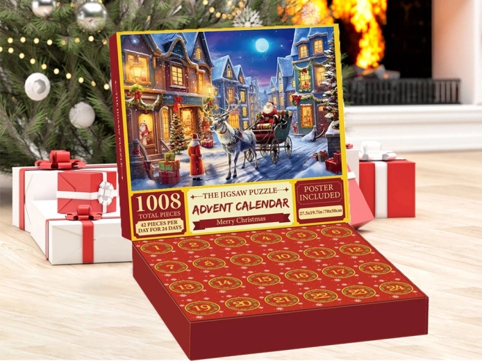 24 venstertjes, 1008 stukjes plezier