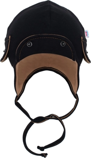 Lente baby mutsje New Baby Special One zwart