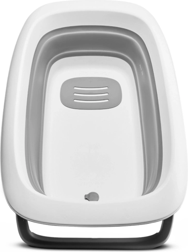 Opvouwbaar badje met siliconen bodem – ruimtebesparend