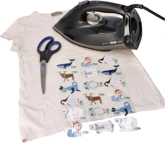 Eenvoudige thuisapplicatie met strijkijzer