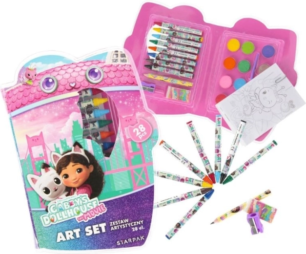 Knutselset Gabby's Dollhouse in etui 28 stuks