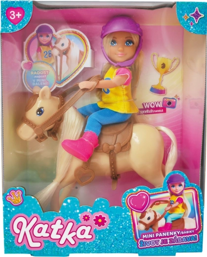 Pop met paard voor creatief spel