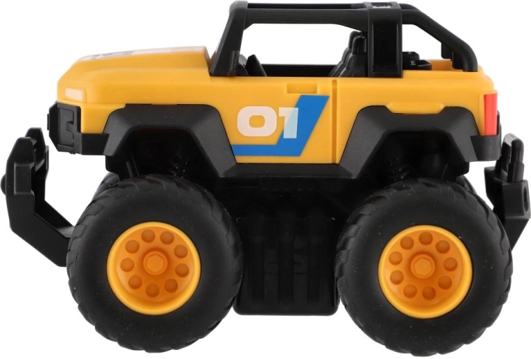 Grote offroad-wielen en robuuste constructie