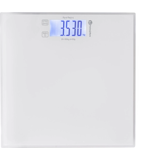 Elegante glazen platform voor volwassenen tot 180 kg