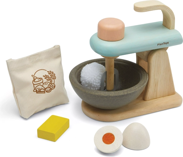 PlanToys set met keukenmixer