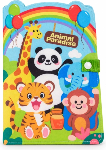 Chipolino stoffen educatief boekje Zoo