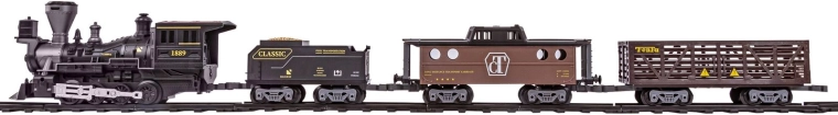 Locomotief + 3 vrachtwagons voor langer en creatiever spel