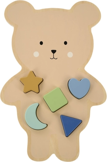 Jabadabado houten inlegpuzzel beer