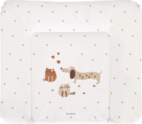 Träumeland verschoonmat Cats&Dogs 75 × 85 cm