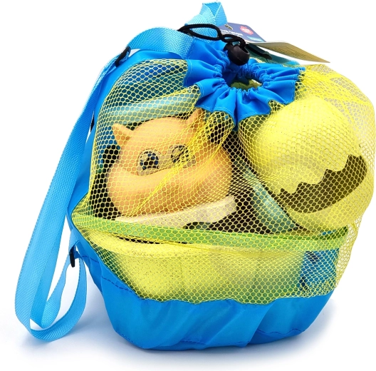 Praktische mesh-rugzak voor onderweg