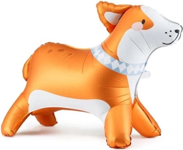 Staande folieballon Corgi 88 × 70 cm