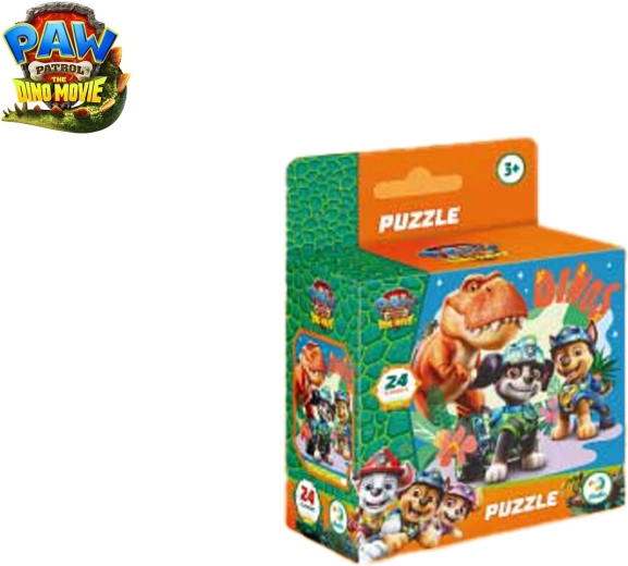 Puzzel Paw Patrol: The Dino Movie – T-Rex Timmy, 24 stukjes, 22 × 22 cm