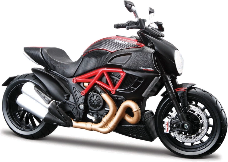 Maisto motorfiets Ducati Diavel Carbon 1:12