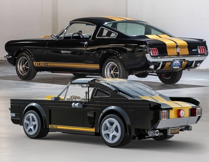 Iconische uitstraling van de Shelby GT 350H