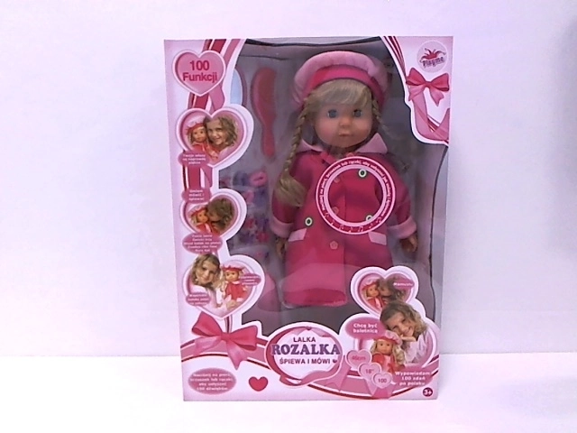 Bayer interactieve pop Charlene met koffertje 46 cm
