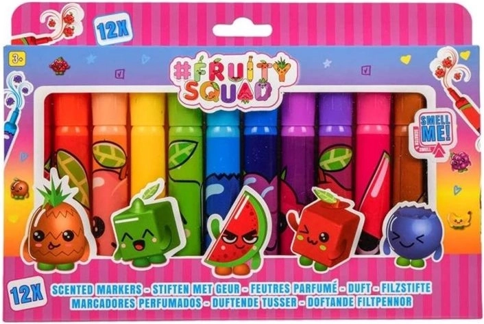 Fruity Squad geurende stiften 12 stuks