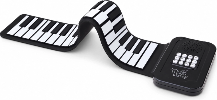 Oprolbaar siliconen keyboard
