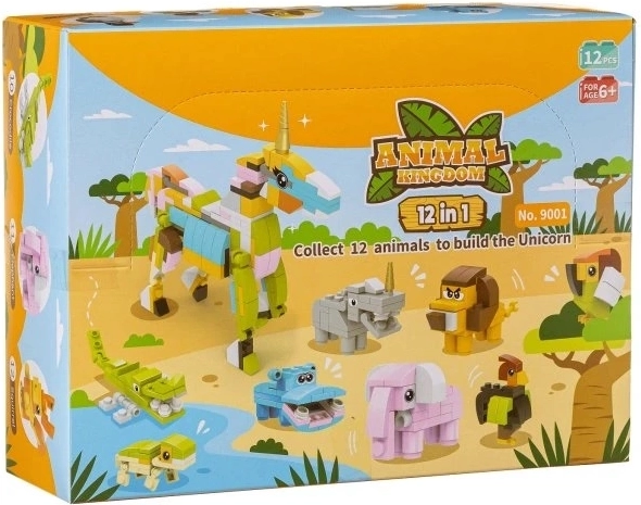 Bouwset Animal Kingdom 12-in-1