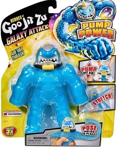 Rekfiguur Goo Jit Zu Galaxy Attack Air Vac Thrash met pomp