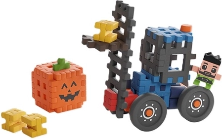 Heftruck met bewegende vorken