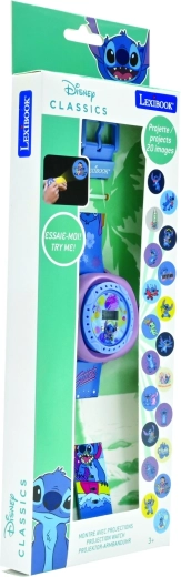 Lexibook digitaal projectiehorloge Stitch met 20 afbeeldingen