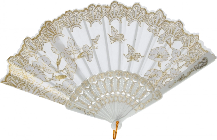 Elegante vormgeving met kanten rand