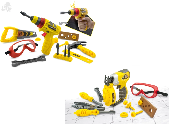 Tuff Tools kindergereedschapsset met veiligheidsbril