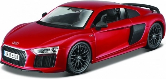 Model van metalen auto Audi R8 V10 Plus 1:25 om te monteren
