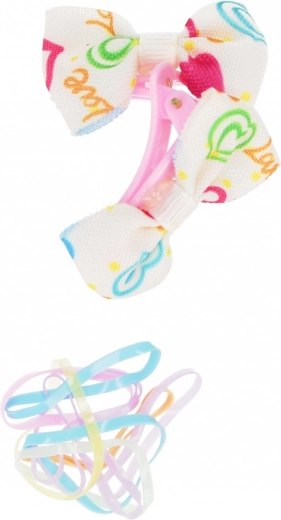 Praktische set inclusief haaraccessoires