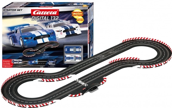Carrera Digital 132 starter set S Ford Mustang GTY, 5,7 m racebaan