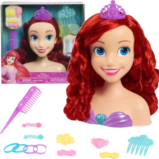 Disney Ariel kapselpop voor het stylen van haar met accessoires