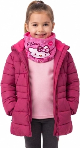 Roze kindercol Hello Kitty