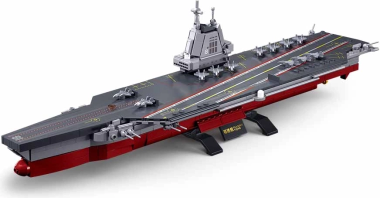 Groot model met een lengte van 46,5 cm