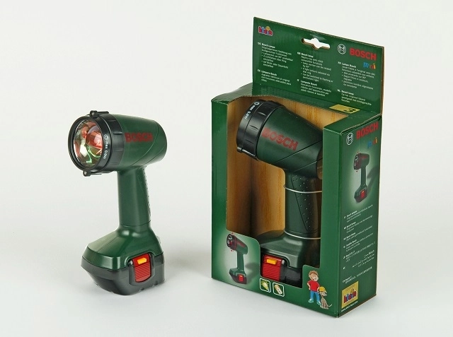 Draagbare BOSCH-lamp voor kleine doe-het-zelvers