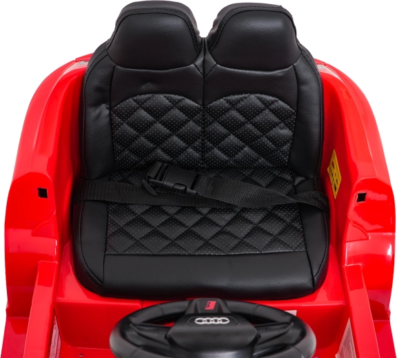 Comfortabele stoel met veiligheidsgordels
