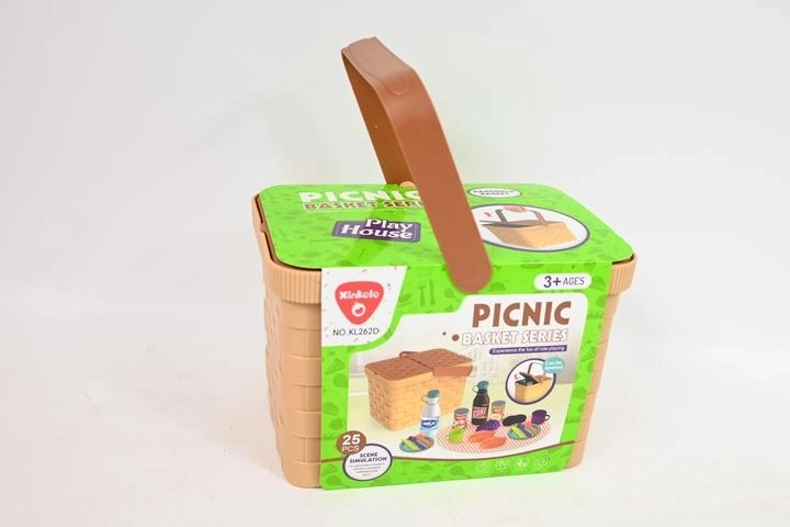Picknickmand – set van 25 delen