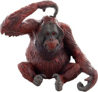 Plastic orang-oetangfiguur