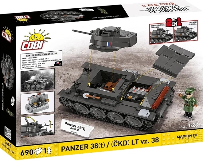 2-in-1 model: LT vz. 38 en Panzer 38(t)