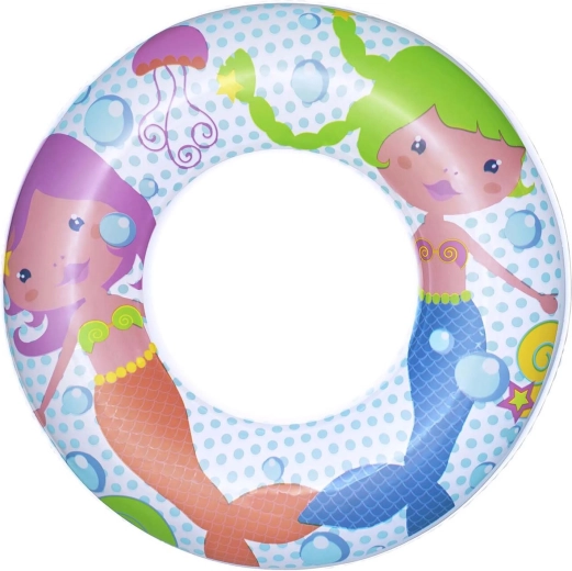 Opblaasbare kinderzwemband Bestway met zeemeerminnenmotief, 51 cm
