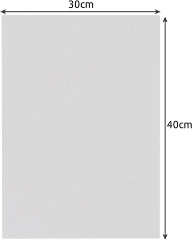 Praktisch formaat 30 × 40 cm voor onderweg en op school