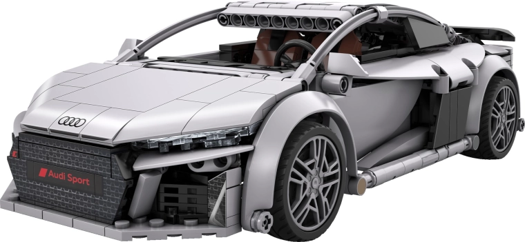 Realistisch design met officiële AUDI-licentie