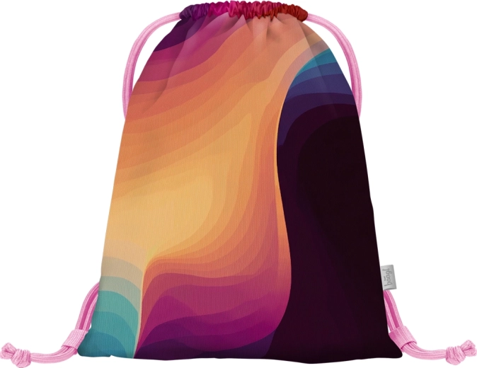 Lichte gymsack met comfortabel dragen op de rug