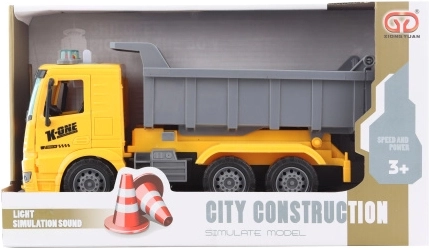 Kiepwagen op batterijen voor kinderen